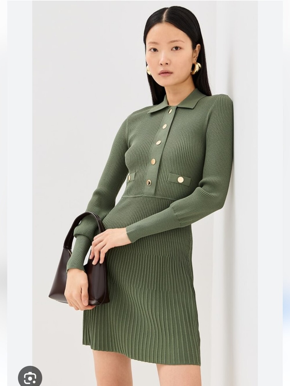 Veronica Beard Lauper Green Pleated Shirt Dress Size XS